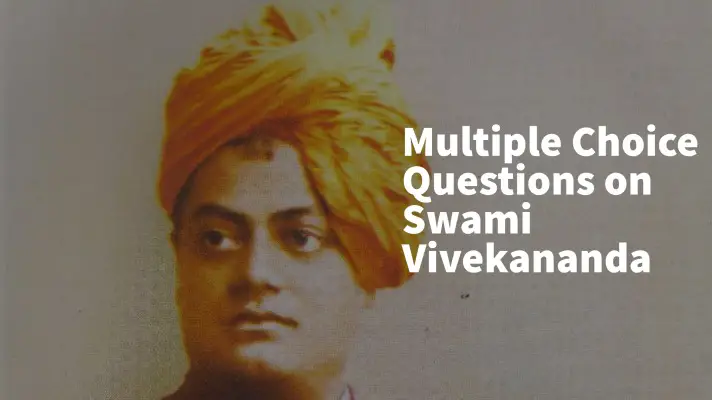Feature Image of Multiple-Choice Questions on Swami Vivekananda